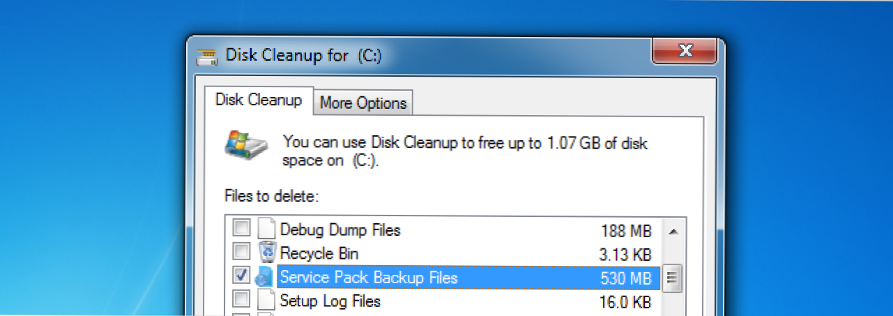 Haruskah Anda Hapus File Cadangan Windows 7 Paket Layanan untuk Menghemat Ruang? (Bagaimana caranya)