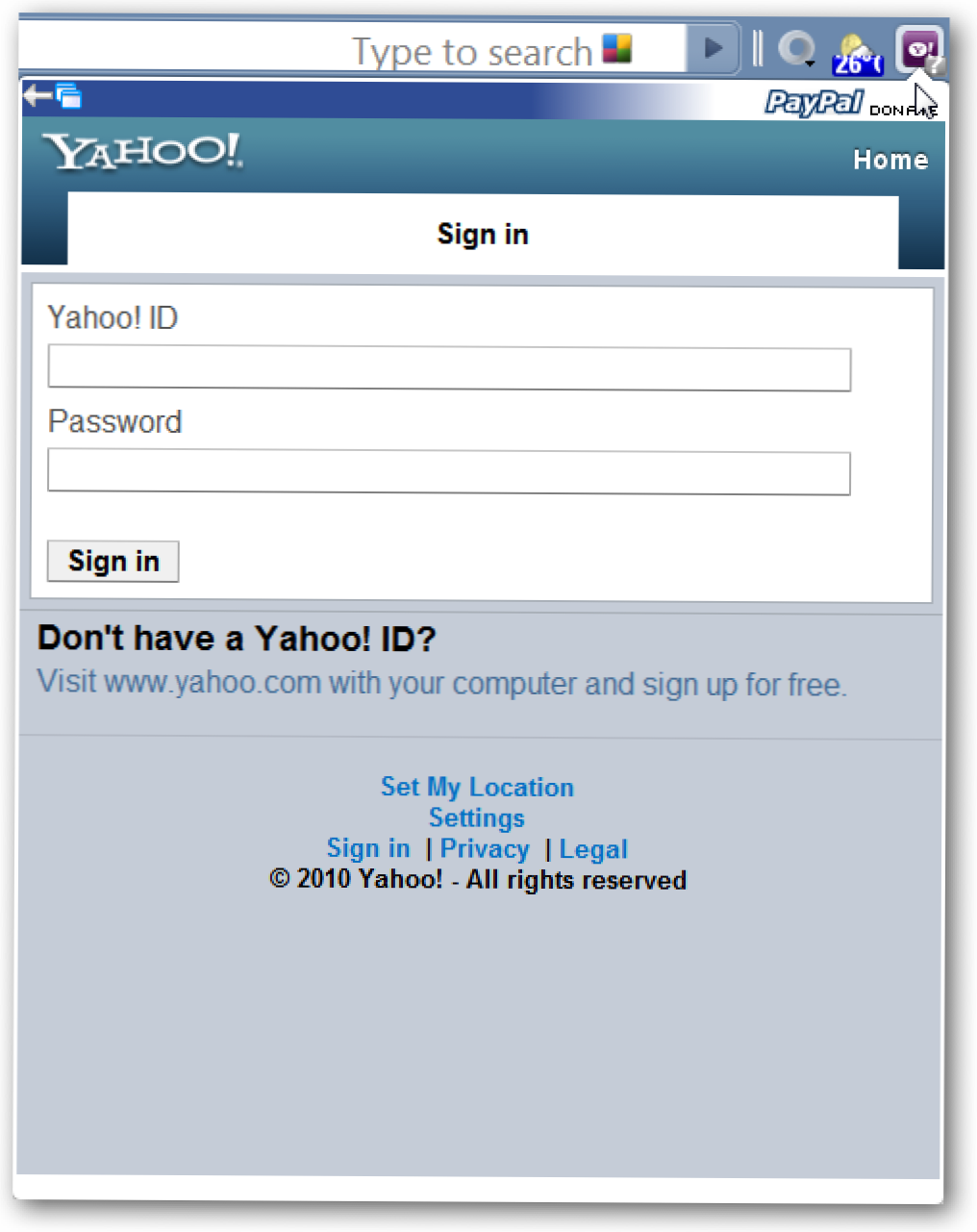 Akses Yahoo! E-mail & Layanan di Chrome (Bagaimana caranya)