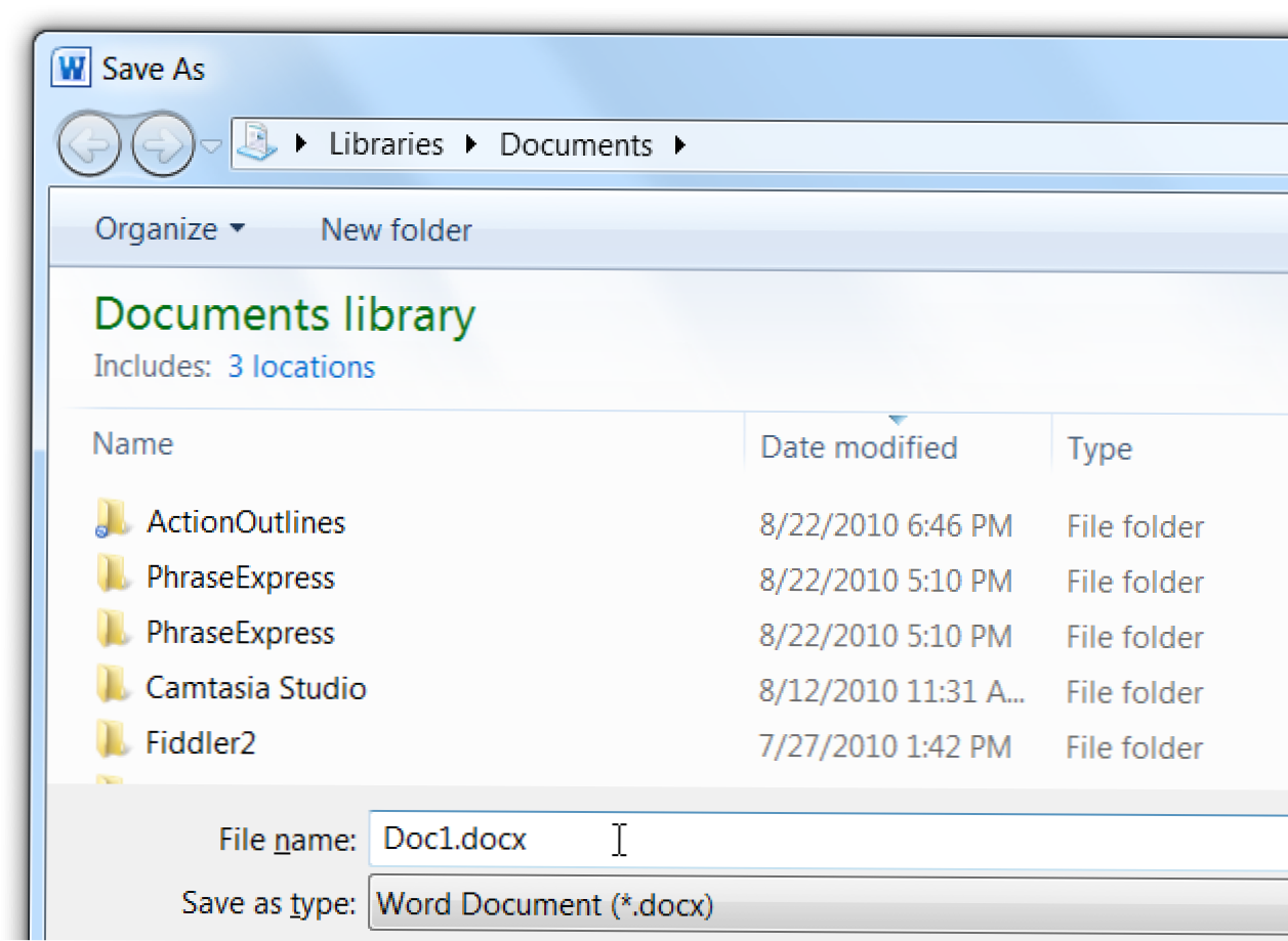 Zmień domyślny folder zapisywania dla bibliotek systemu Windows 7 na coś innego (np. Twój Dropbox) (Jak)