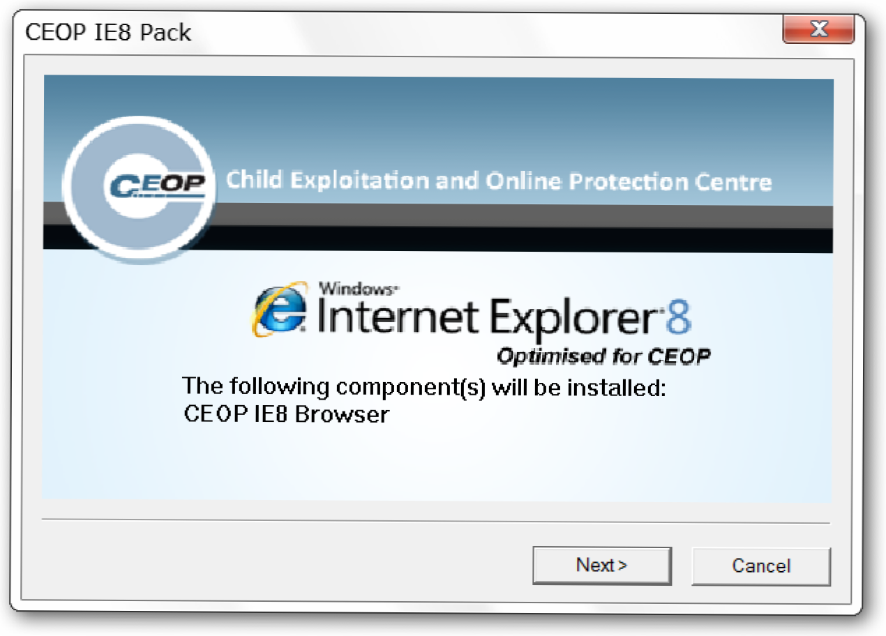 Ajutați-vă să vă protejați copiii cu ajutorul aplicației CEOP Enhanced Internet Explorer 8 (Cum să)