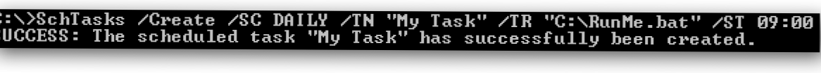 Как да създавате, променяте и изтривате зададени задачи от командния ред (Как да)