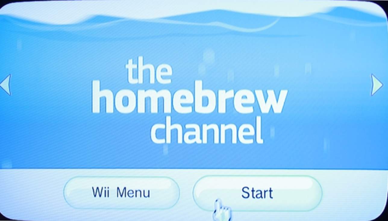 Homebrew channel. The Homebrew channel gif.