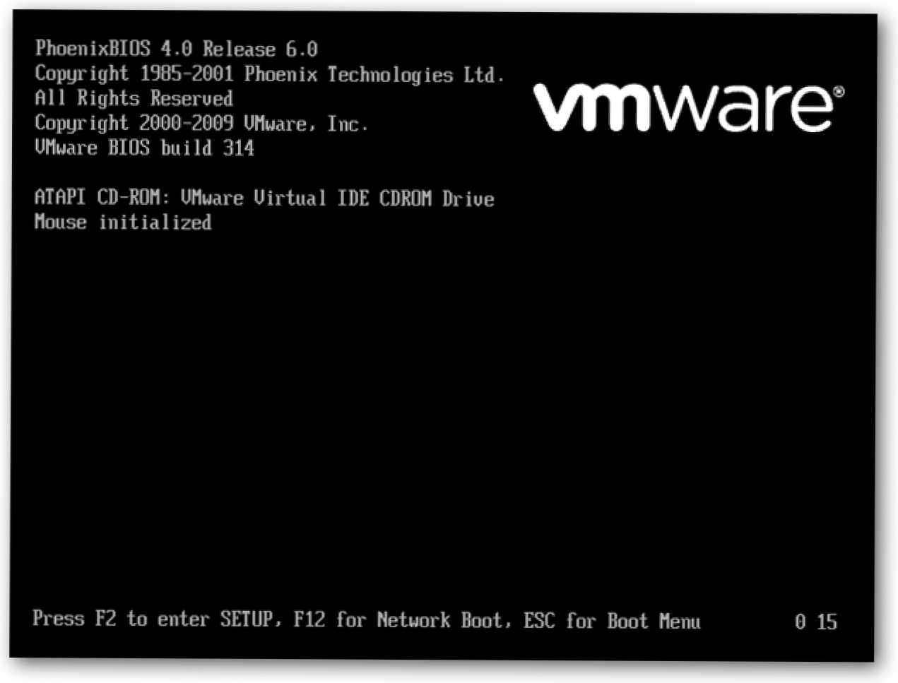 Cum se mărește întârzierea ecranului de boot VMWare (Cum să)