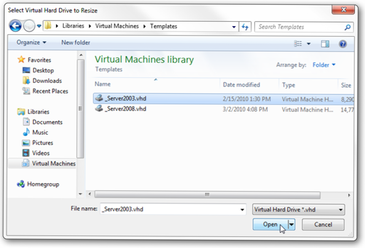Как да промените размера на файл с виртуален твърд диск на Microsoft (VHD) (Как да)