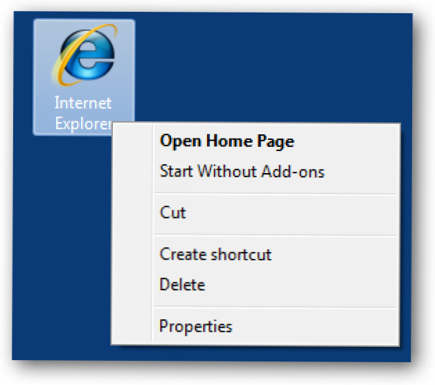 Cum se restabilește pictograma real Internet Explorer în Windows 7 (Cum să)