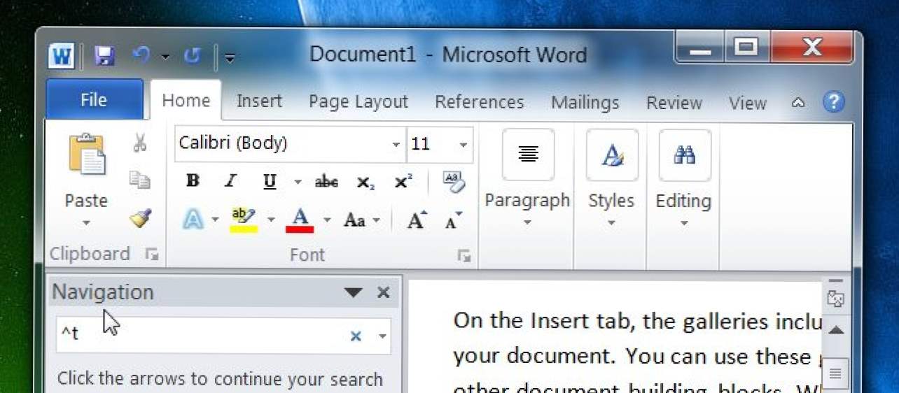 Cum de a căuta linii de pauze, file și caractere speciale în MS Word (Cum să)