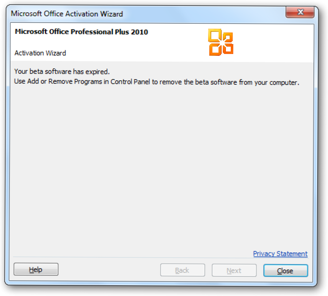 Премахване на Office 2010 Beta и преинсталиране на Office 2007 (Как да)