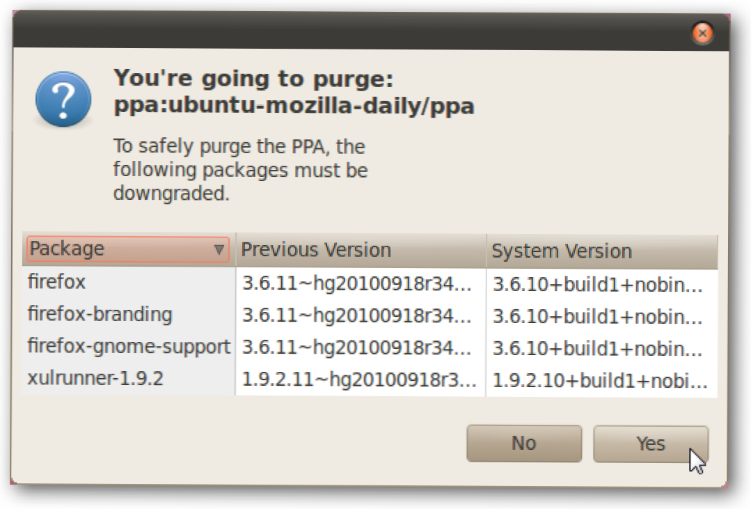 Îndepărtați în mod eficient PPA-urile și reveniți la versiuni stabile în Ubuntu (Cum să)