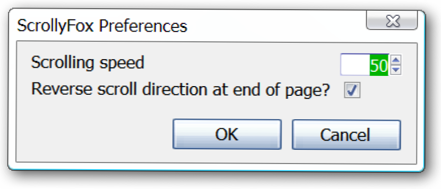 ScrollyFox pruža automatiziranu stranicu pomicanja u Firefoxu (Kako da)