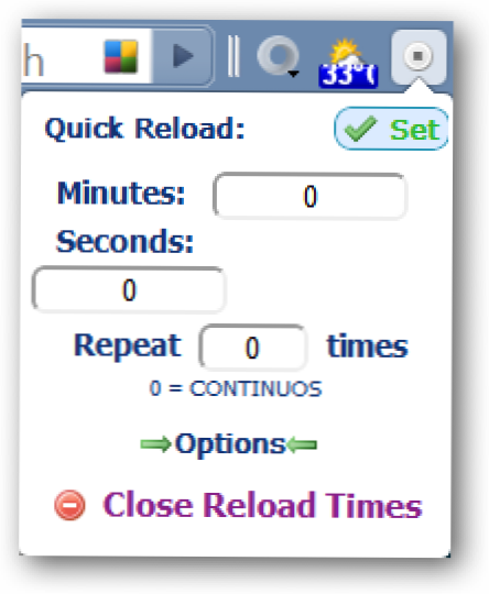 Setați ore personalizate de reîncărcare pentru paginile individuale din Chrome (Cum să)