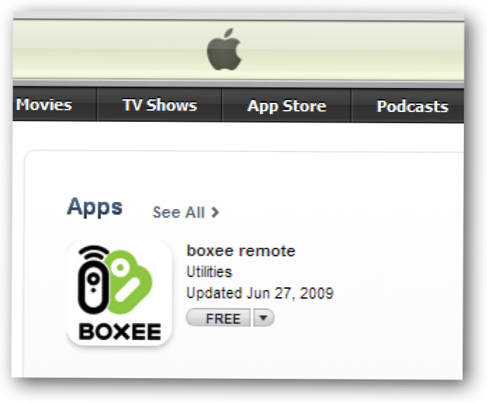 Koristite svoj iPhone ili iPod Touch kao Boxee daljinski upravljač (Kako da)